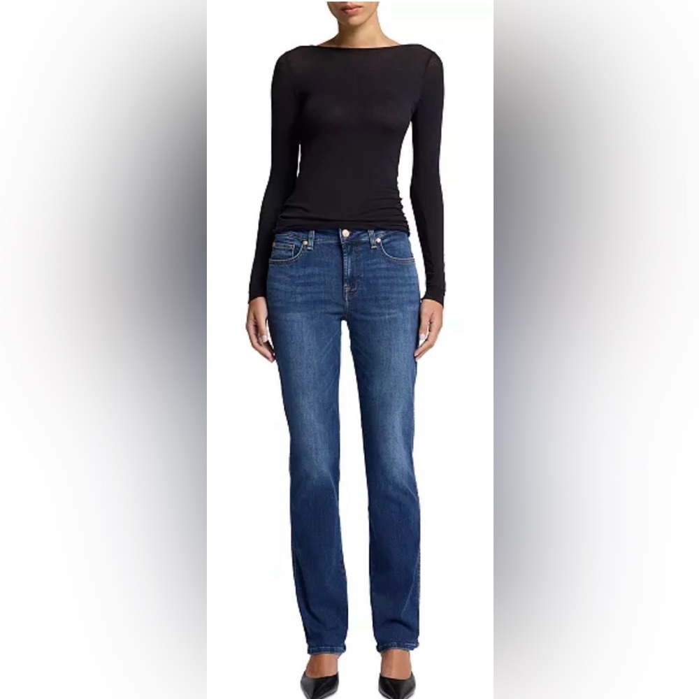 NWT 7 for All Mankind Classic Blue Women's Jeans